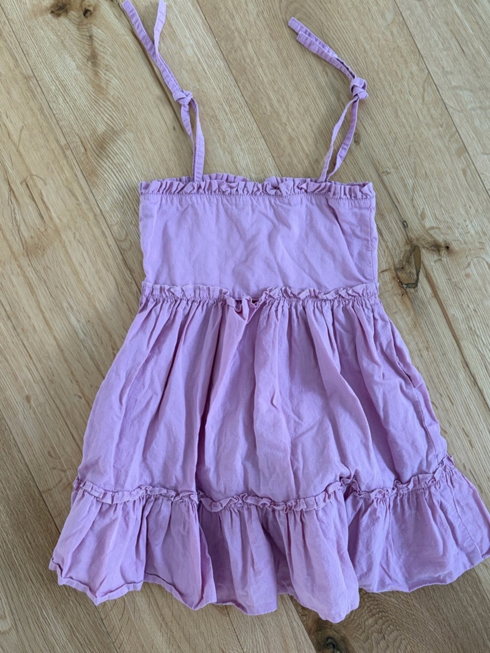 Jamie Kay Dusty Rose Ruffle Top 2T - Picture 3 of 6